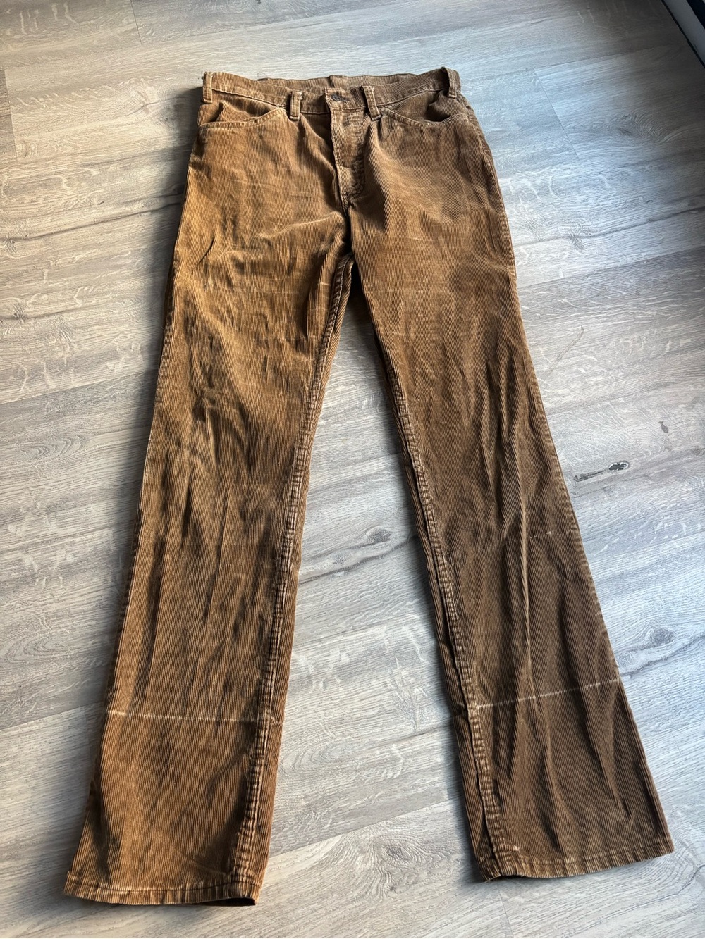 Levi's Women's Brown Corduroy Flare Jeans